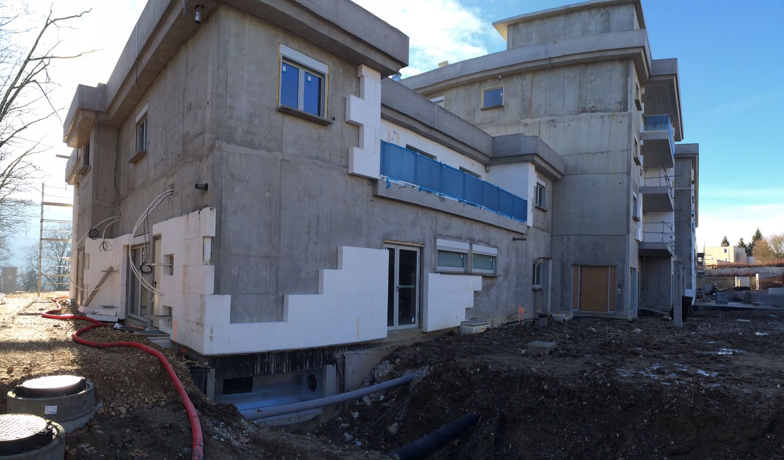 2013/2014 – Construction de bâtiment VILLA SULLY – Seynod proche de Bourg-en-Bresse